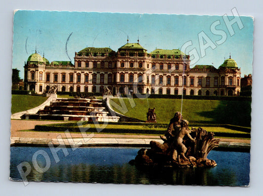 Pohlednice Vídeň Belvedere Rakousko (M16006)