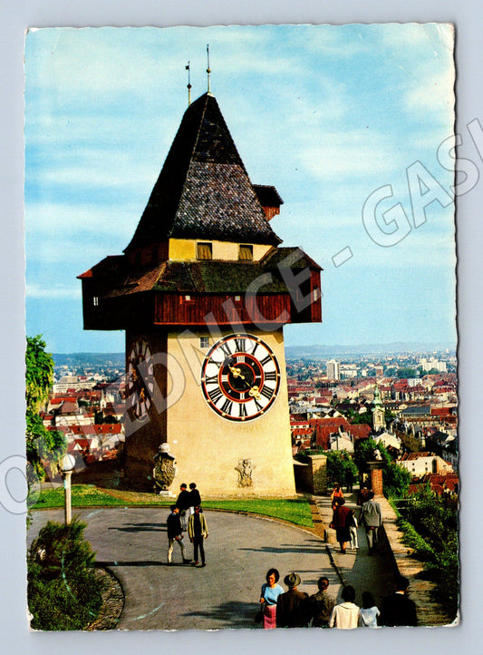 Pohlednice Graz Uhrturm Rakousko (M16008)