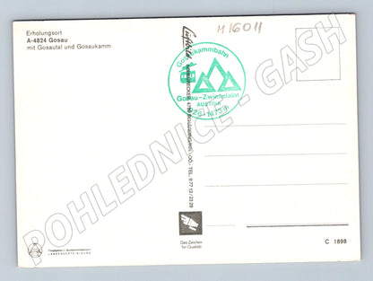 Pohlednice Gosautal Gosaukamm Alpy (M16011)