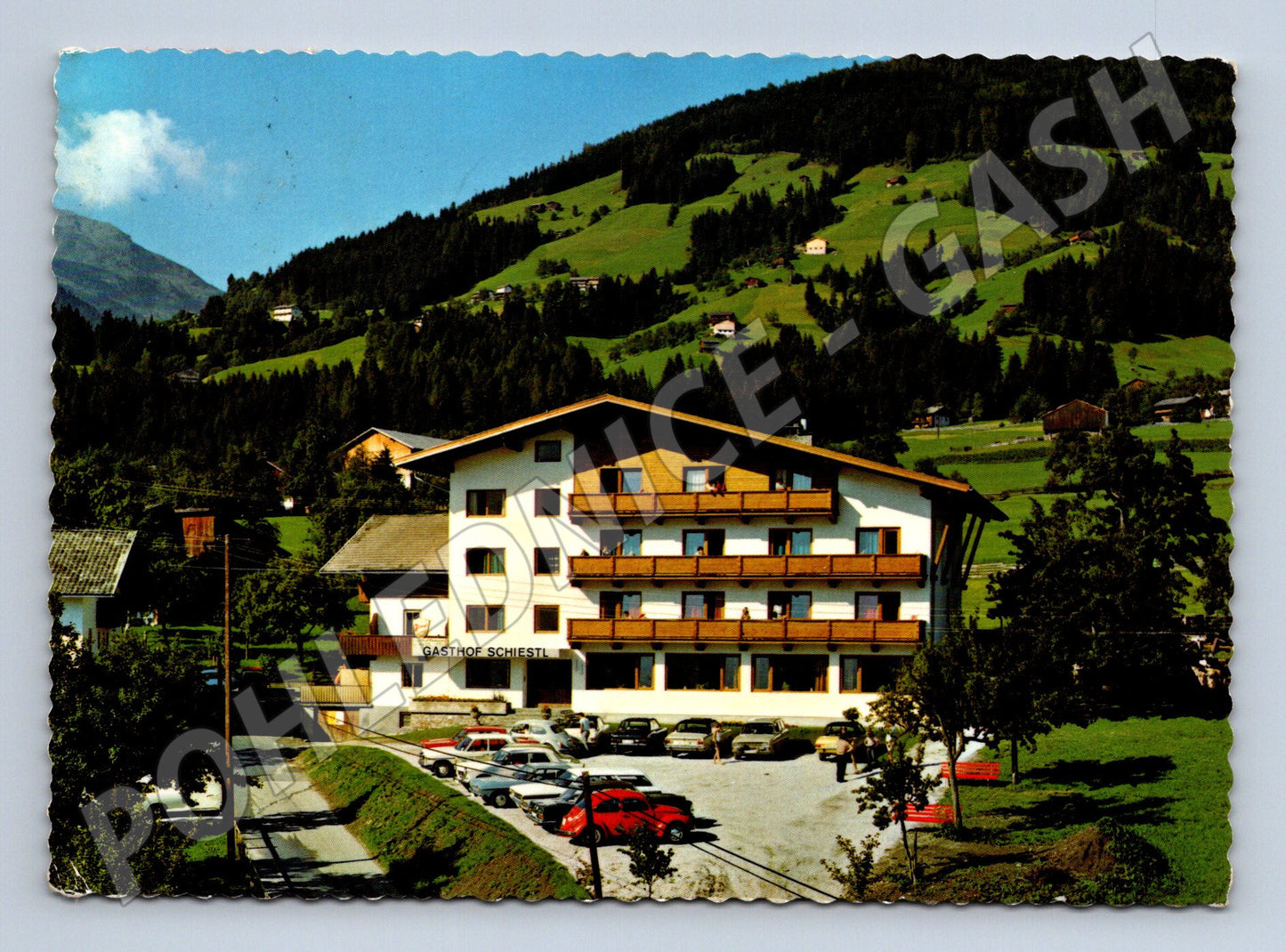 Pohlednice Zillertal Fügen Gasthof Schiestl (M16020)