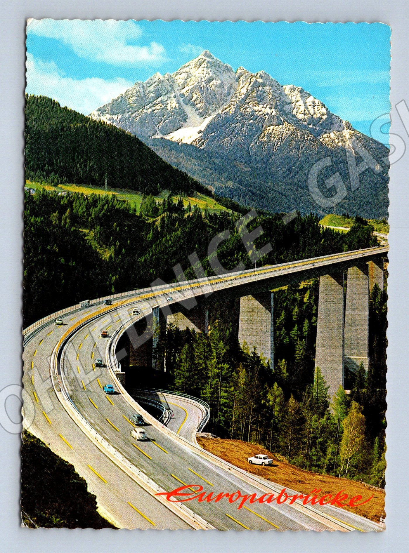 Pohlednice Europabrücke Brennerautobahn (M16022)