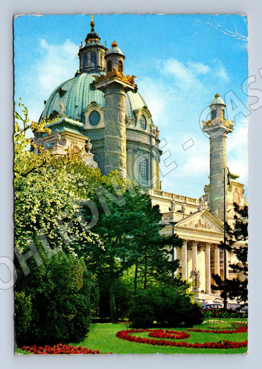 Pohlednice Vídeň Karlskirche (M16024)