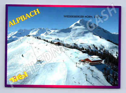 Pohlednice Alpbach Tirol lyžařské středisko (M16026)
