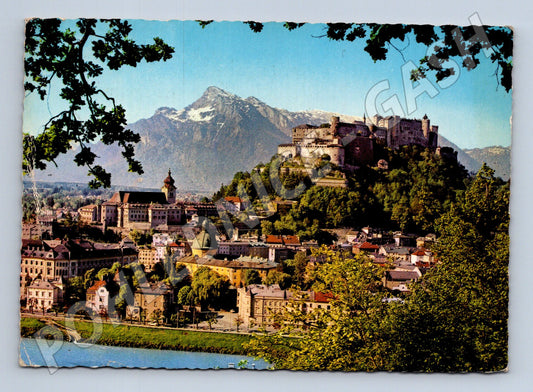 Pohlednice Salzburg pevnost Hohensalzburg (M16028)