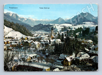 Pohlednice Bad Aussee zimní panorama (M16029)