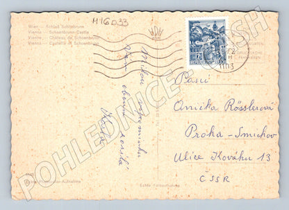 Pohlednice Vídeň Schönbrunn zámek (M16033)