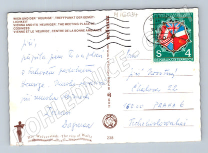 Pohlednice Vídeň Heuriger Hauermandl (M16034)