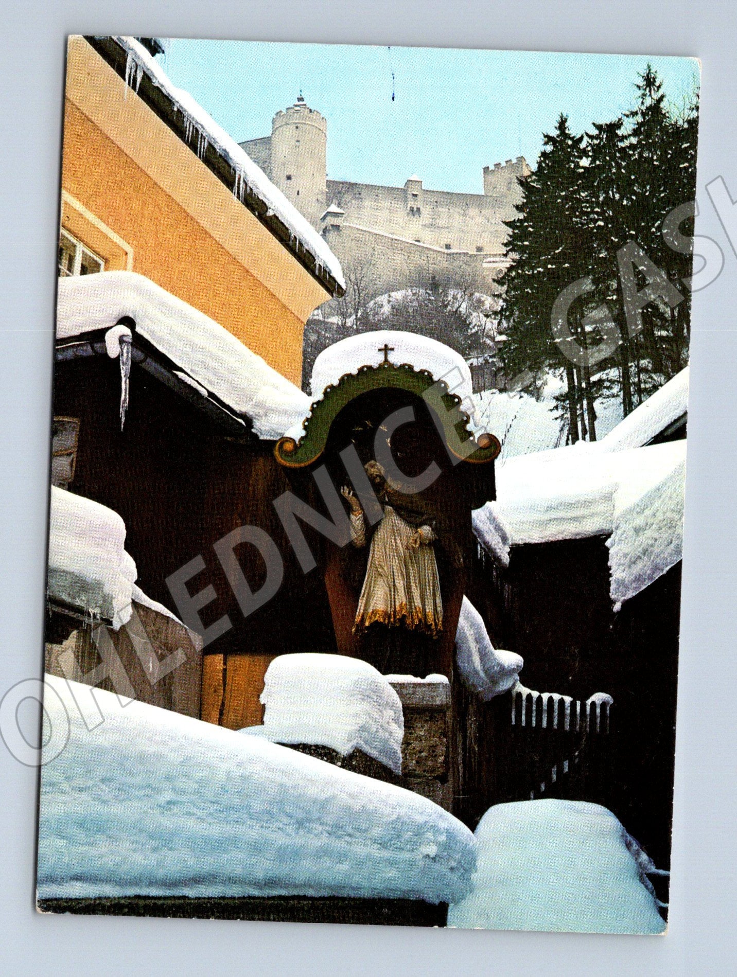Pohlednice Salzburg zimní pohled (M16036)
