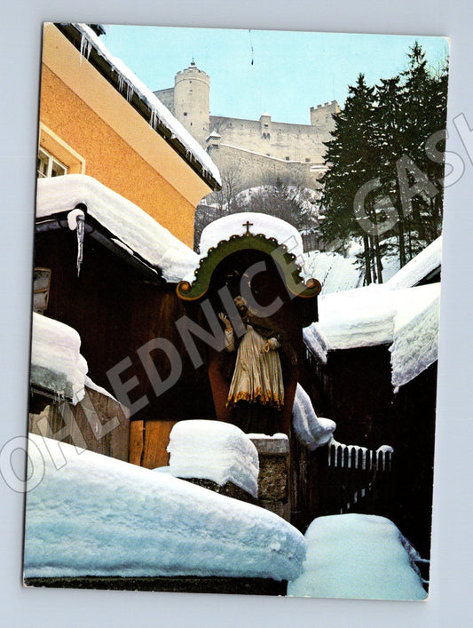 Pohlednice Salzburg zimní pohled (M16036)