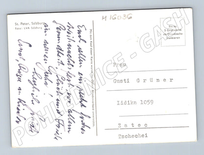 Pohlednice Salzburg zimní pohled (M16036)