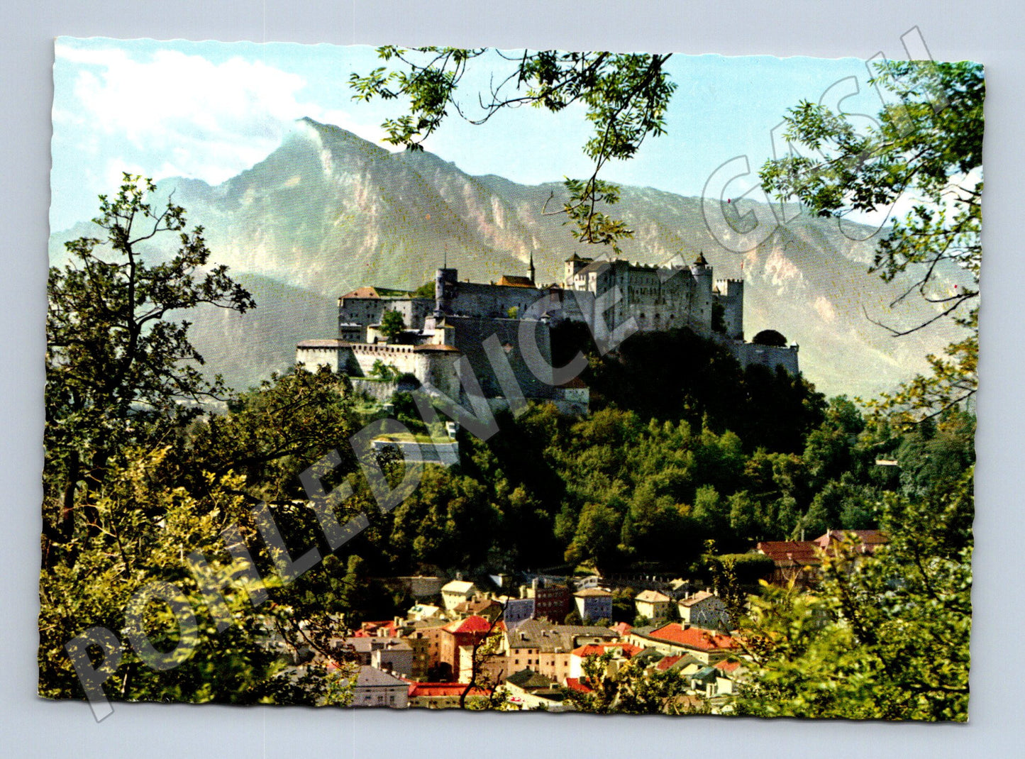Pohlednice Salzburg Hohensalzburg pevnost (M16038)