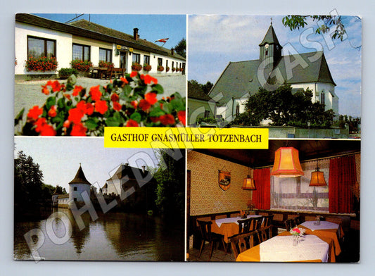 Pohlednice Gasthof Gnasmüller Totzenbach Rakousko (M16054)