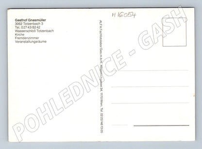 Pohlednice Gasthof Gnasmüller Totzenbach Rakousko (M16054)
