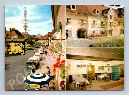 Pohlednice Kindberg Gasthof Goldener Löwe Štýrsko 1968 (M16061)