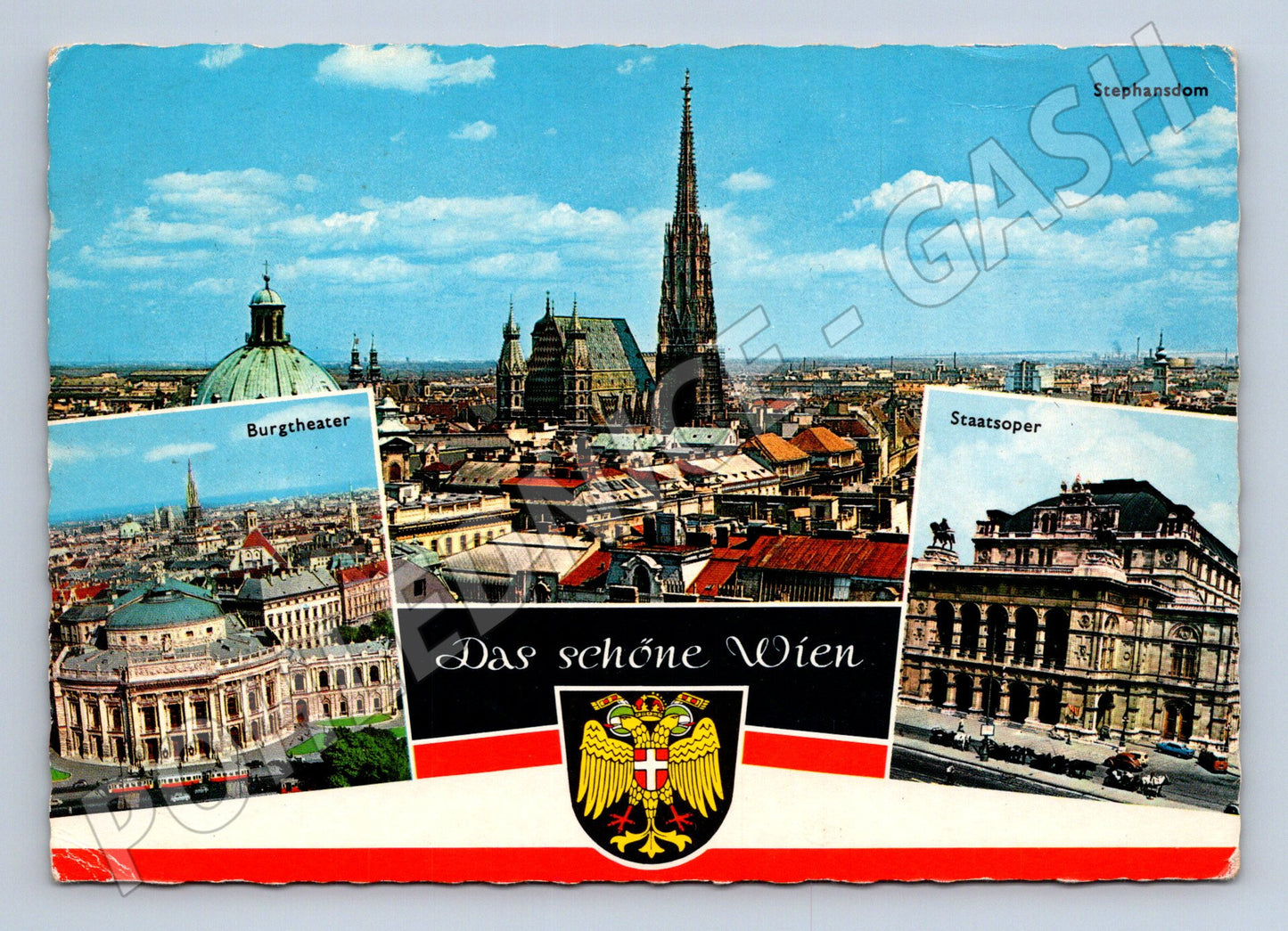 Pohlednice Vídeň Stephansdom Staatsoper Burgtheater (M16085)