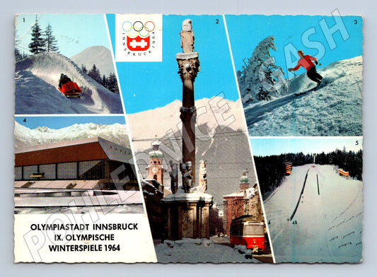 Pohlednice Innsbruck zimní olympijské hry 1964 (M16086)