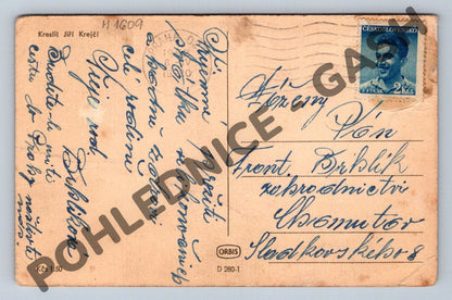 Pohlednice Radostné Velikonoce Jiří Krejčí (M1609)