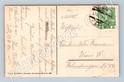 Pohlednice Bad Ischl Ruine Wildenstein Rakousko 1910 (M16095)