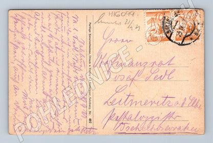 Pohlednice Salzburg pevnost Hohensalzburg historická (M16099)