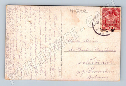 Pohlednice Graz Schlossberg Glockenturm Kasematten 1917 (M16102)