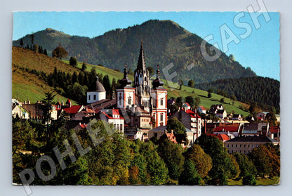 Pohlednice Mariazell poutní místo Rakousko originál (M16106)