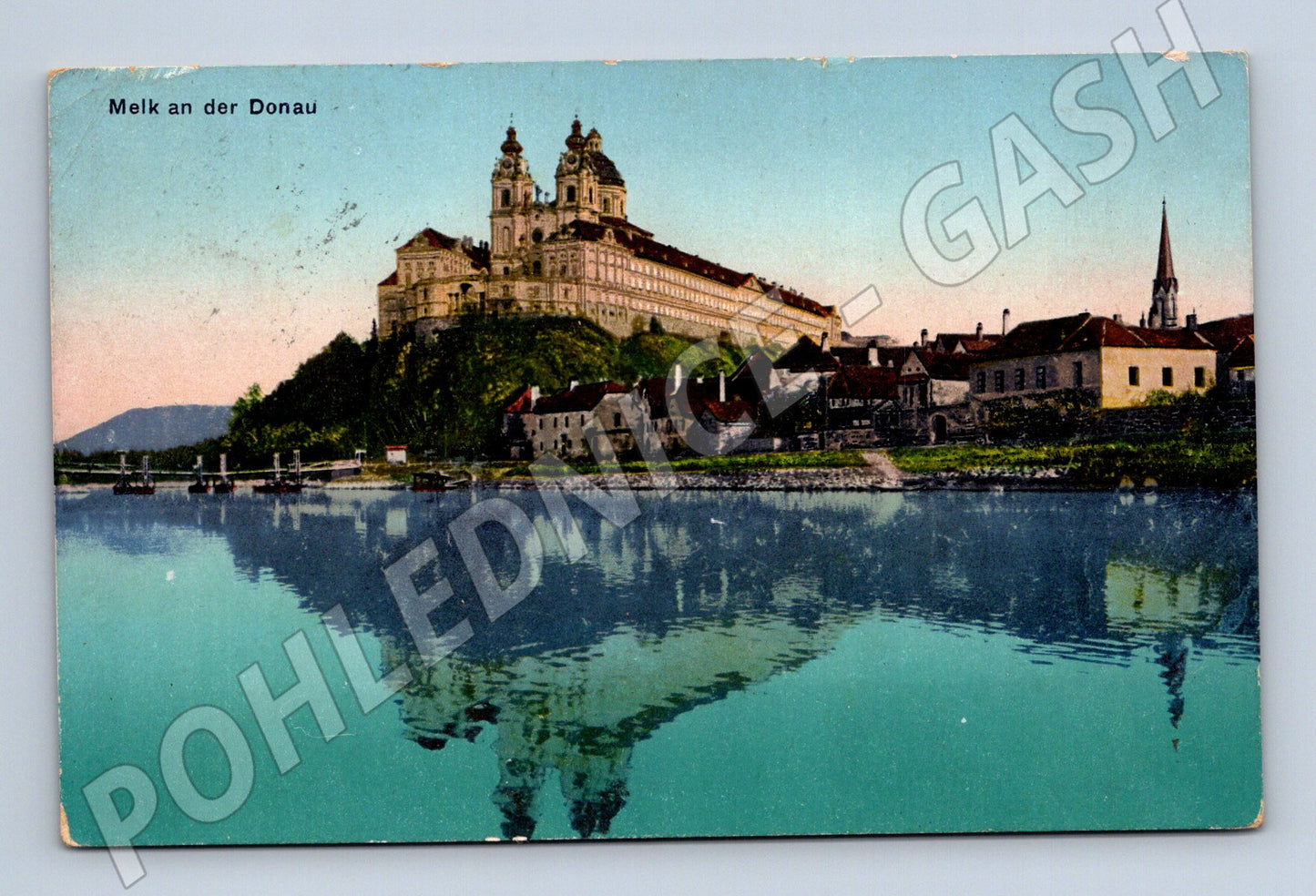 Pohlednice Melk an der Donau Rakousko 1915 (M16110)