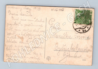 Pohlednice Salzburg pevnost Hohensalzburg historická (M16116)