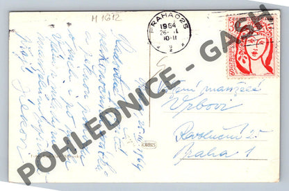Pohlednice Stádo ovcí Ladislav Sitenský 1964 (M1612)