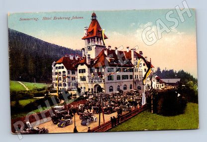 Pohlednice Semmering hotel Erzherzog Johann Rakousko (M16124)