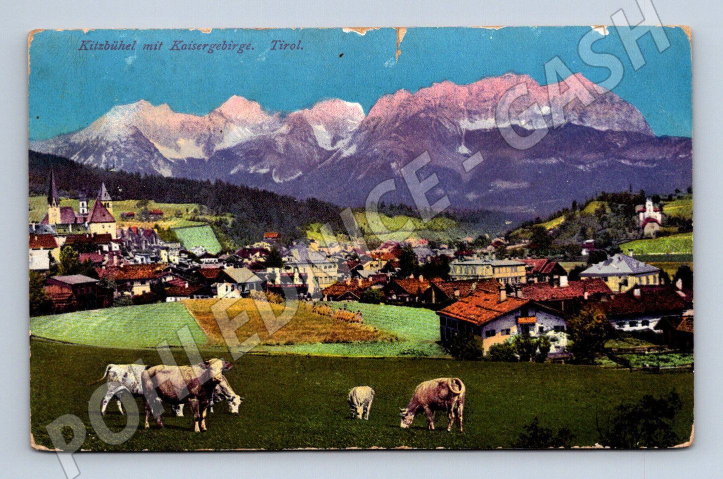 Pohlednice Kitzbühel Kaisergebirge Tirol 1916 (M16128)