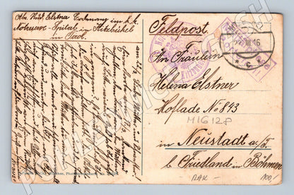 Pohlednice Kitzbühel Kaisergebirge Tirol 1916 (M16128)