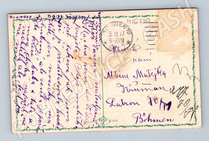 Pohlednice Vídeň Graben Rakousko 1916 (M16130)