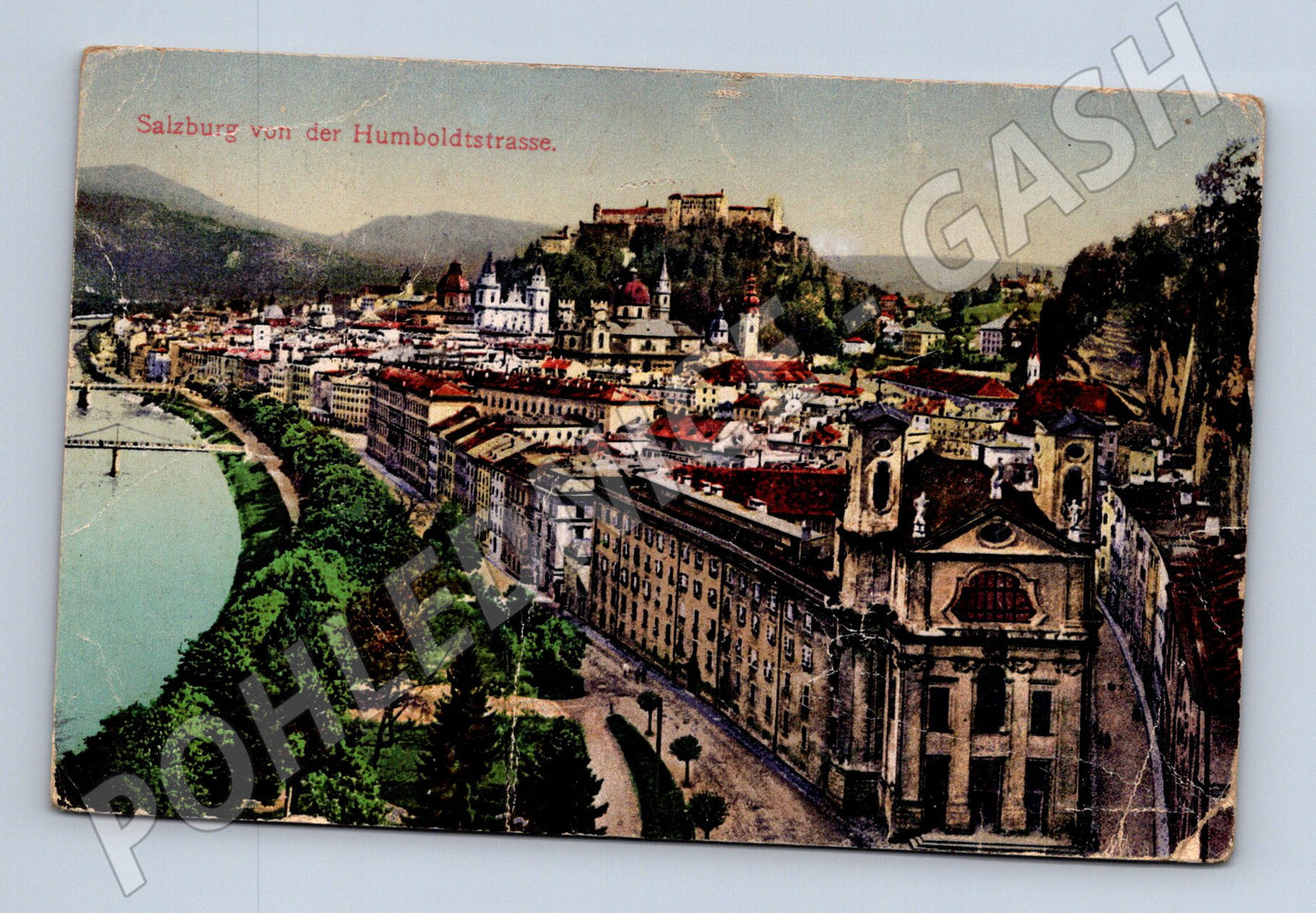 Pohlednice Salzburg Humboldtstrasse historická (M16136)