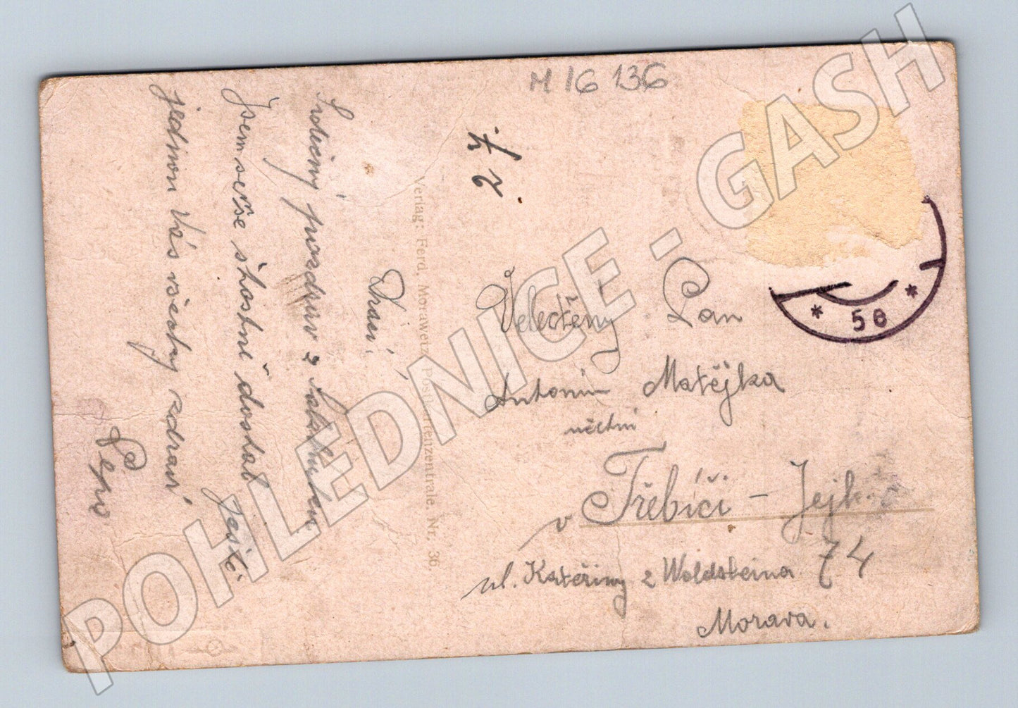 Pohlednice Salzburg Humboldtstrasse historická (M16136)