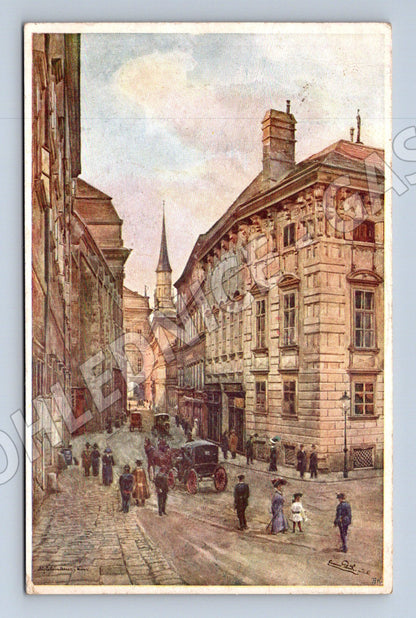 Pohlednice Vídeň Augustinerstrasse Erwin Pendl (M16140)