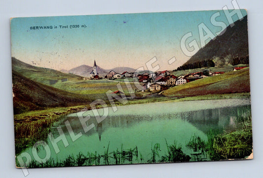 Pohlednice Berwang Tyrolsko 1917 (M16144)