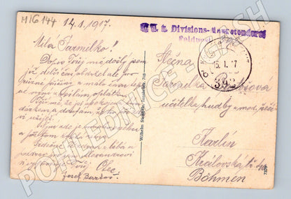 Pohlednice Berwang Tyrolsko 1917 (M16144)