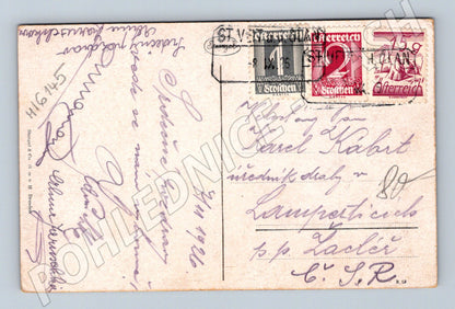 Pohlednice Maria Wörth Wörthersee Rakousko 1926 (M16145)