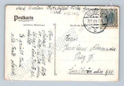 Pohlednice Kitzbühel historická 1916 Rakousko (M16146)