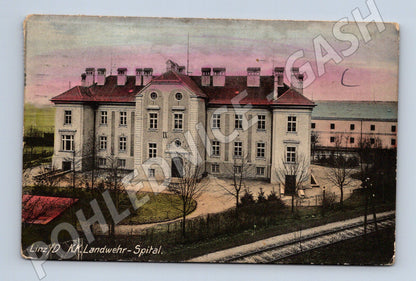 Pohlednice Linz K K Landwehr Spital 1920 (M16149)