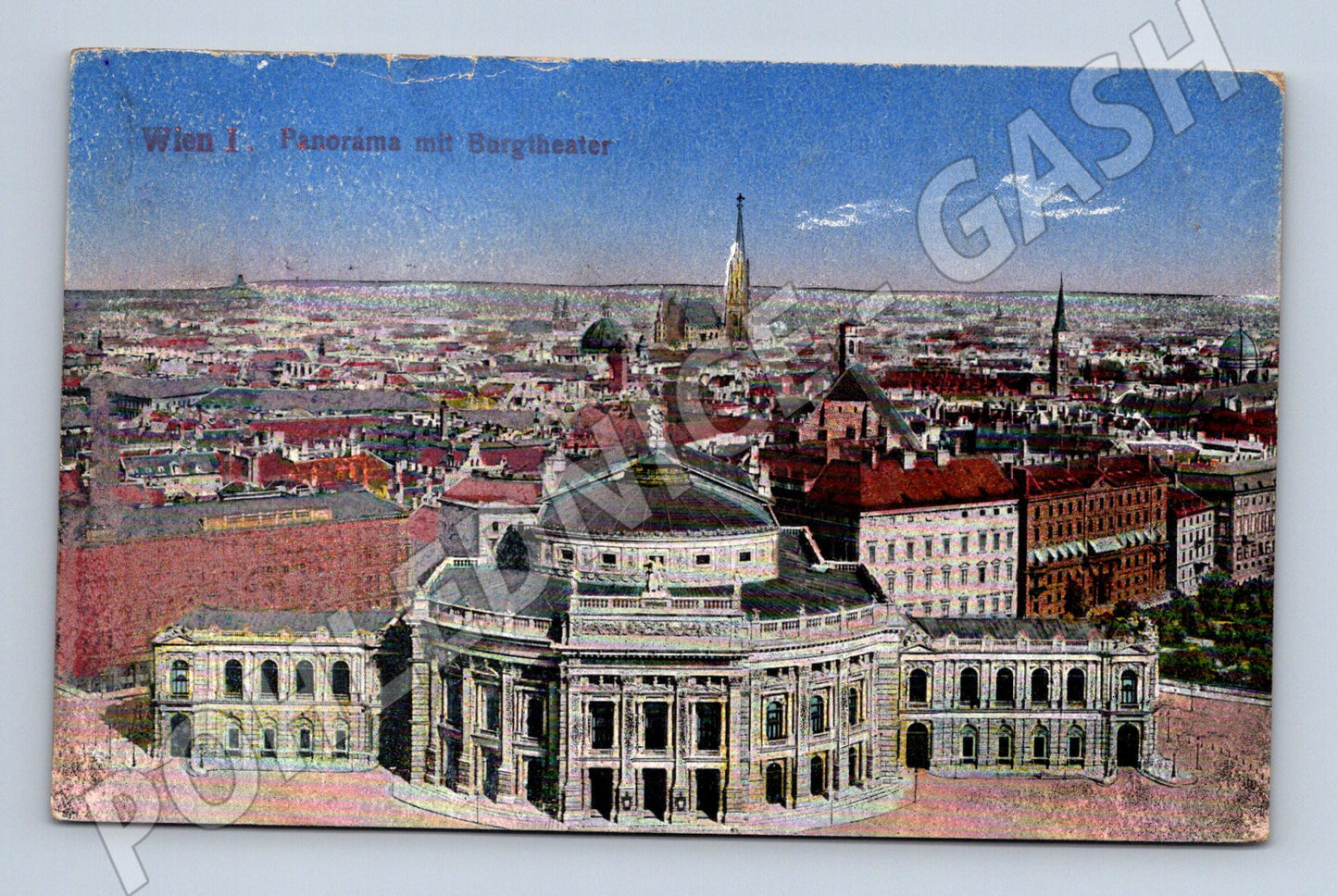 Pohlednice Vídeň Burgtheater historická 1917 (M16152)