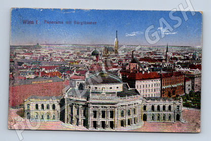 Pohlednice Vídeň Burgtheater historická 1917 (M16152)