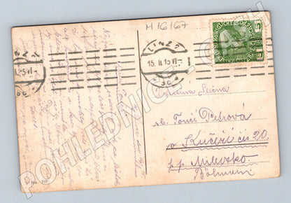 Pohlednice Linz a D Pöstlingberg 1915 kolorovaná (M16167)