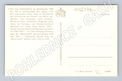Pohlednice Vídeň obchodní burza Naschmarkt 1678 1687 (M16174)