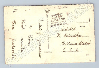 Pohlednice Vídeň Belvedere stará Rakousko (M16186)