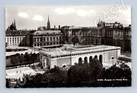 Pohlednice Vídeň Burgtor Neue Burg Heldenplatz 1965 (M16187)