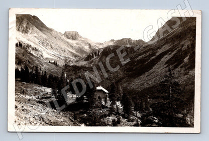 Pohlednice Rudolf Schoberhaus Süssleiteck Alpy cca 1919 (M16193)