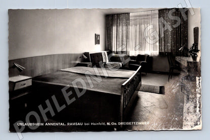 Pohlednice Ramsau Urlaubsheim Annental Dreibettzimmer (M16201)