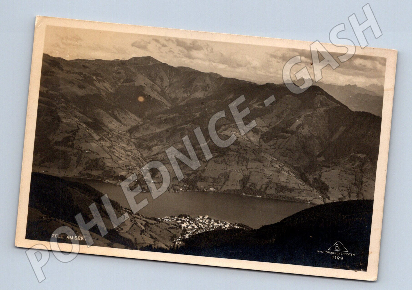 Pohlednice Zell am See stará Rakousko cca 1927 (M16203)