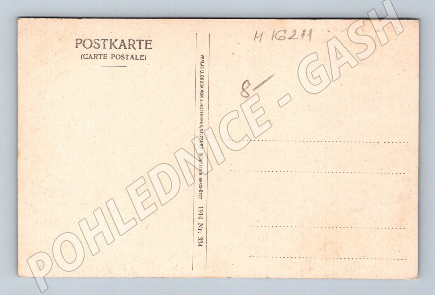 Pohlednice Zell am See Steinernes Meer černobílá 1914 (M16211)